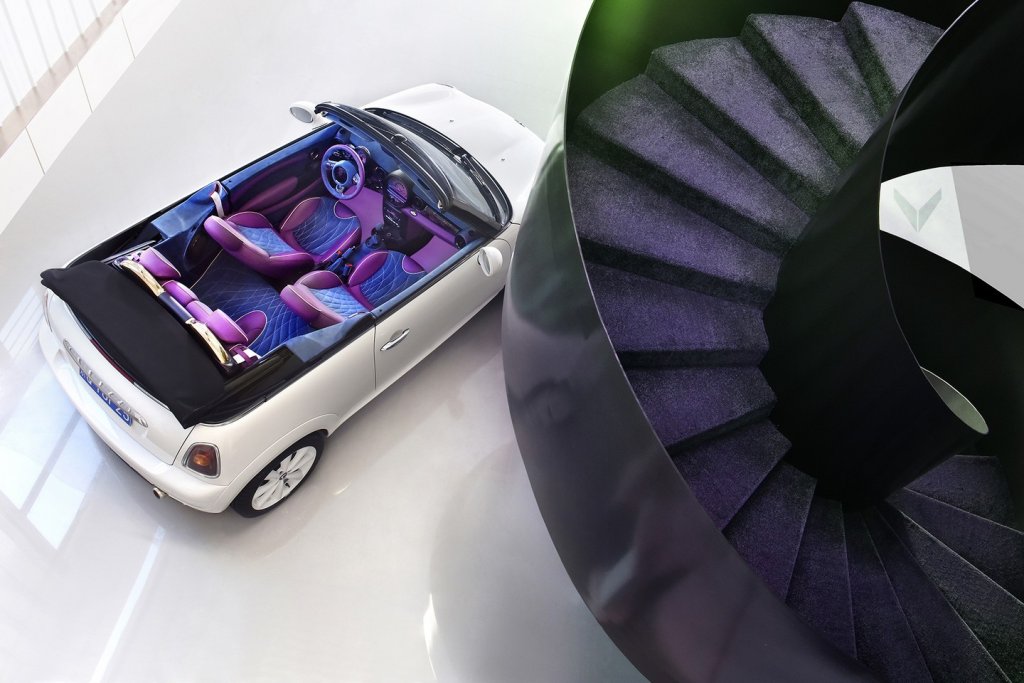 Самый экстравагантный кабриолет Mini One за всю историю