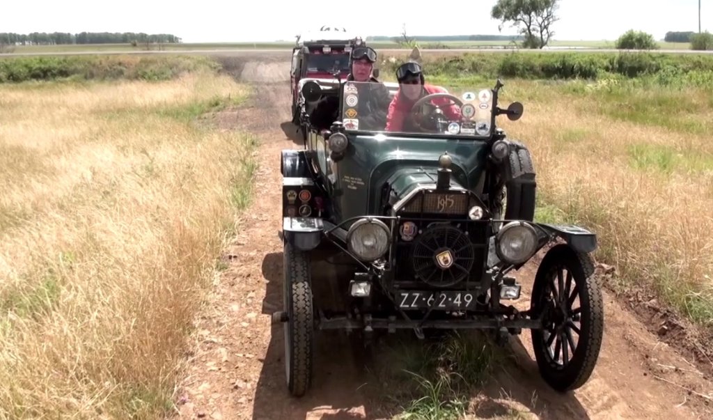 Видео | 100-летний Ford T по всему миру