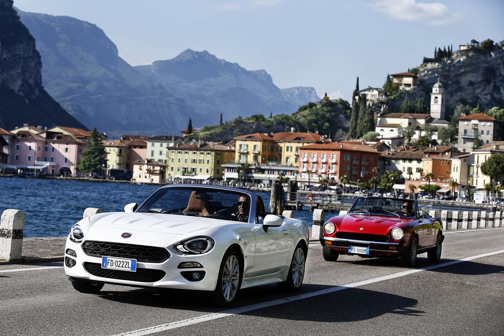 Галерея | 50 лет Fiat 124 Spider