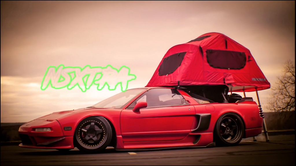 Honda NSX в кемпинговом исполнении – такого еще не было!