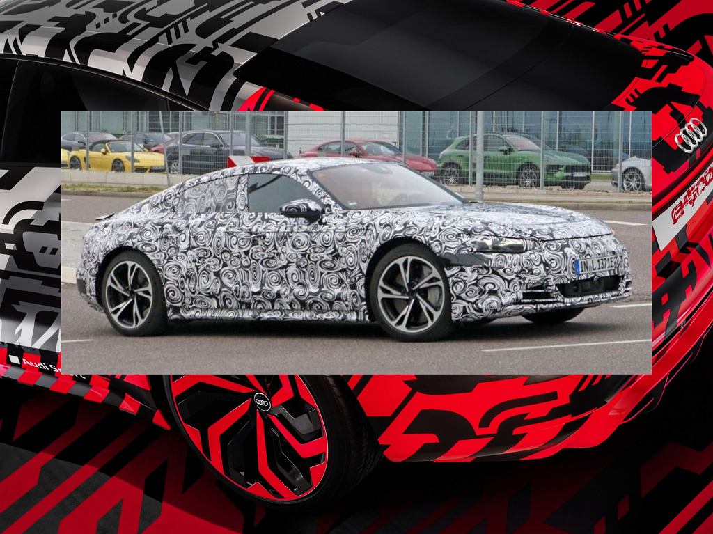 Автомобиль Железного Человека застрял на дороге. Audi e-tron GT почти готов к производству