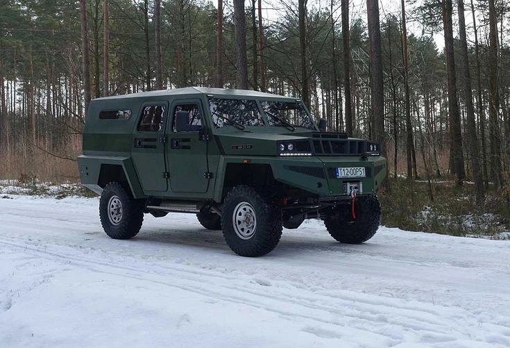 Autobox AH 20.44 – новый польский автомобиль. Для армии. Пока, потому что будут созданы и другие версии