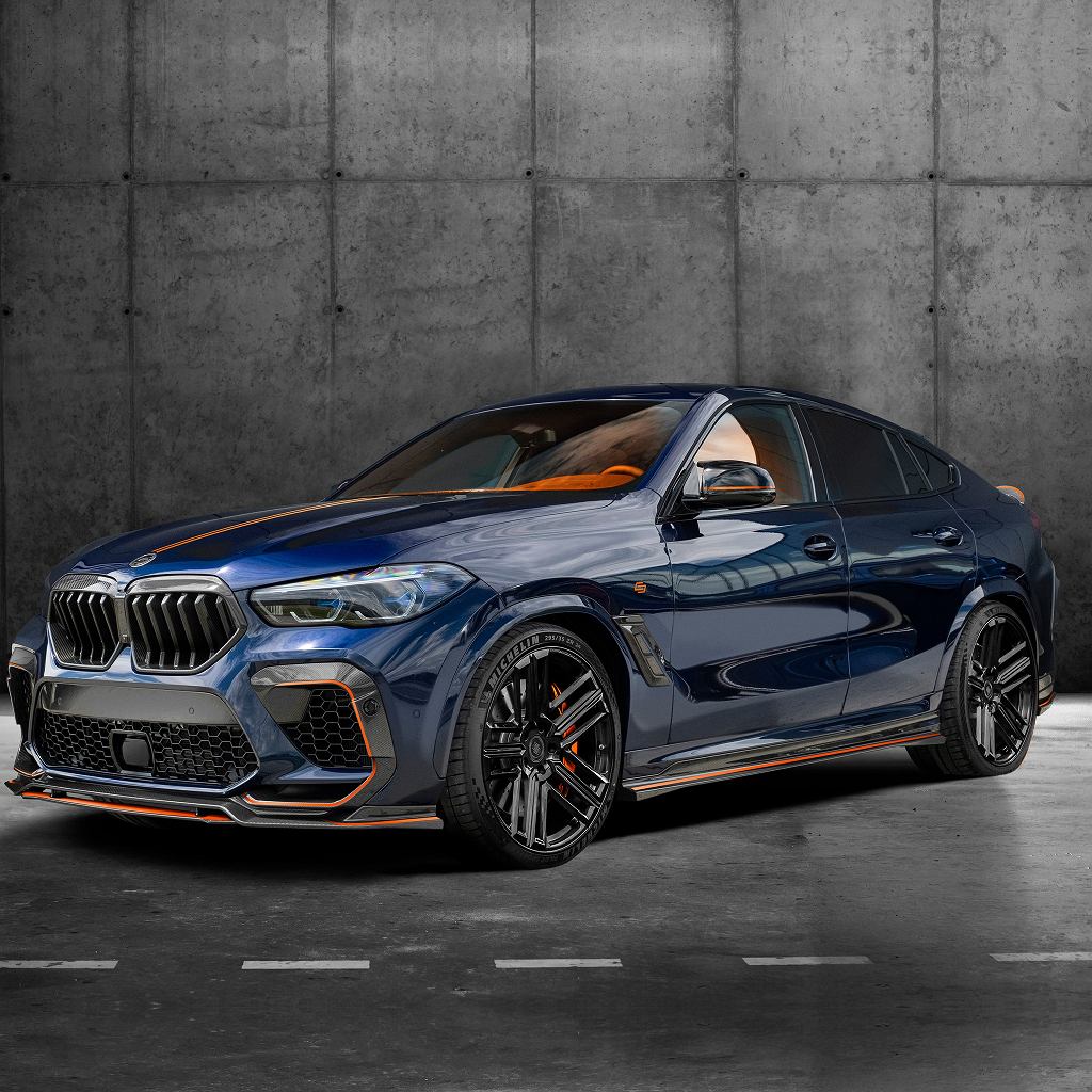 BMW X6 M в коже Lamborghini? Да. И от польской компании