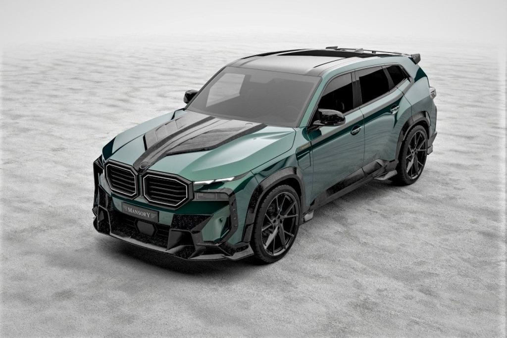 Вот так выглядит BMW XM от Mansory. Выглядит... на удивление хорошо