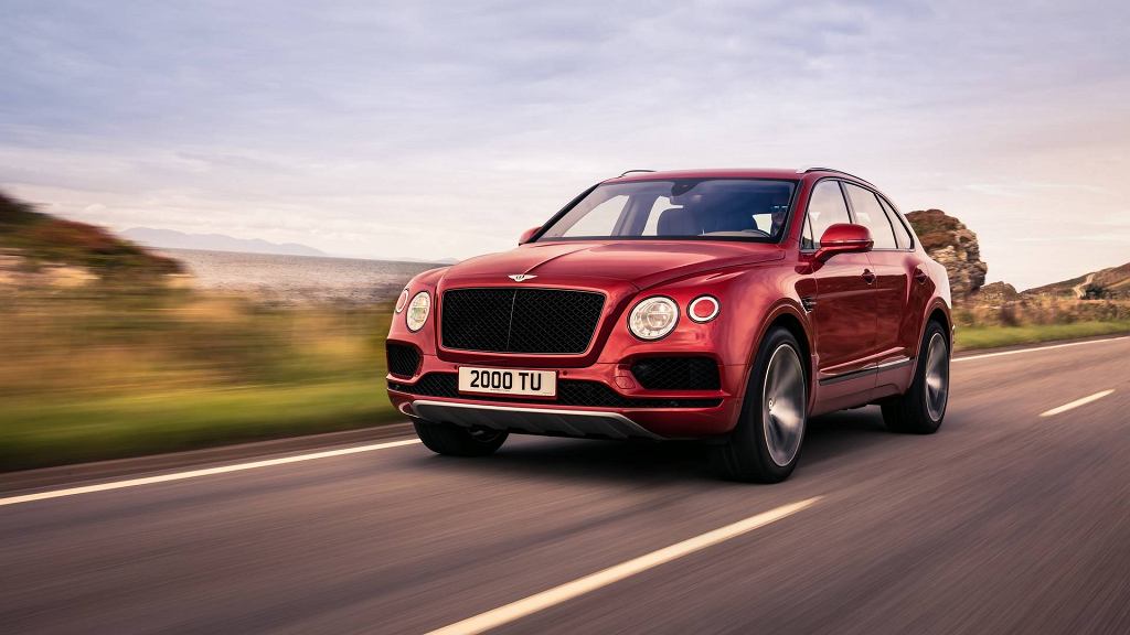 Роскошный Bentley Bentayga с новым двигателем V8