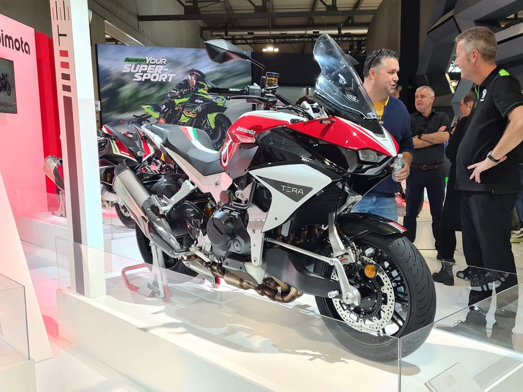 Bimota Tera — самый сумасшедший мотоцикл на выставке EICMA, хоть и не выглядит таковым