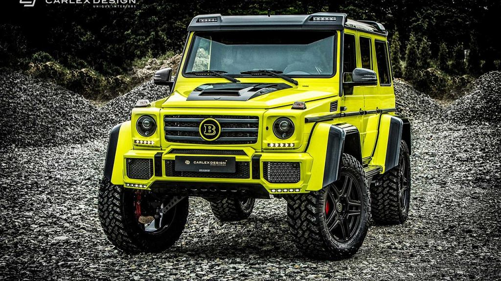Поляки совершенствуют Brabus. Вот огромный Mercedes G500 4x4^2 от Carlex Design.