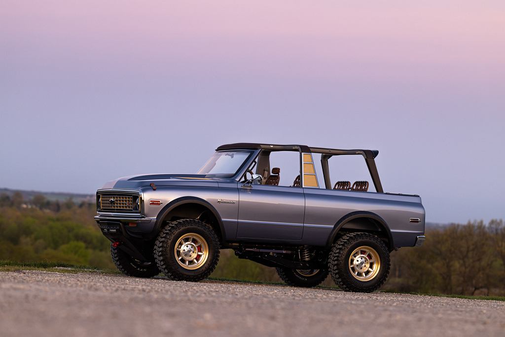 Ретромод на выставке SEMA. Chevrolet Blazer мощностью более 1200 л.с.