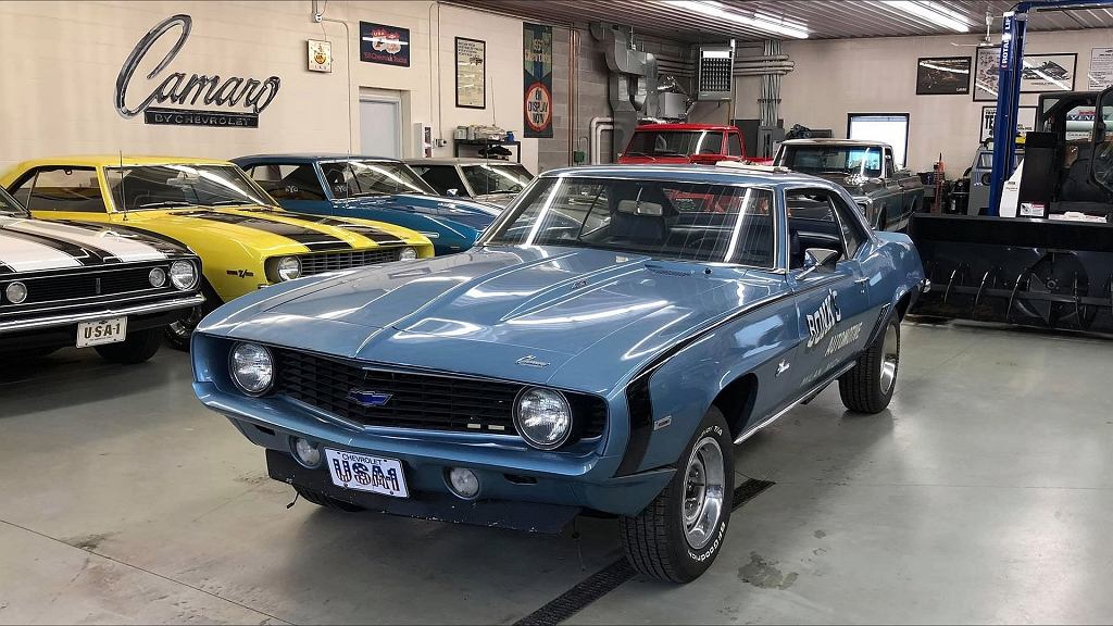 Chevrolet COPO Camaro уникален: пробег составляет 241 милю. Что у него с названием? [ВИДЕО]