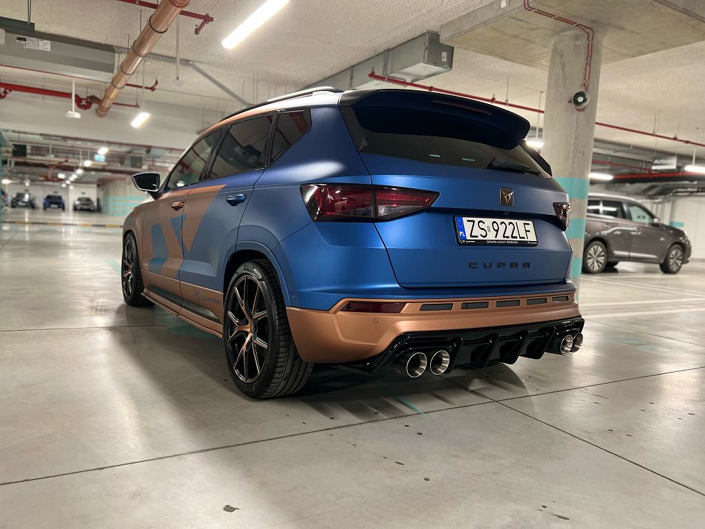 Cupra Ateca после тюнинга - «Потирать носы другим водителям очень весело»