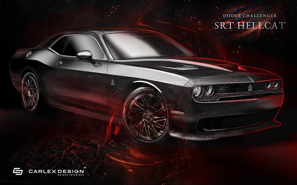 Тюнинг | Dodge Challenger Hellcat от Carlex Design | В шкуре слона