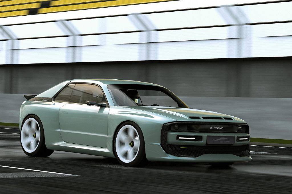 Электронная легенда EL1. Audi Sport Quattro в новой электрической версии. Компания не может сделать это официально.