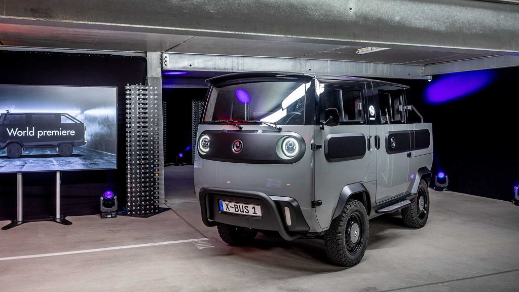 Сладкий и электрический, из Германии. XBus все еще является прототипом