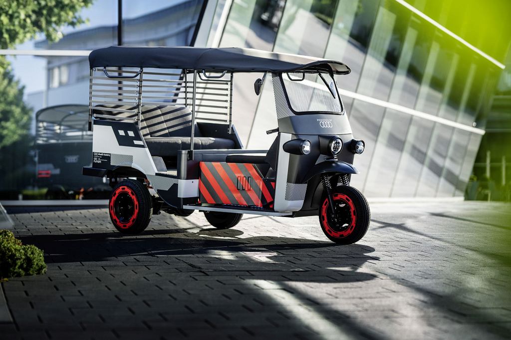 Аккумуляторные модули Audi e-tron получили вторую жизнь в рикшах