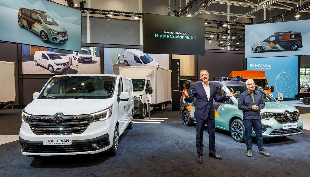 Renault Trafic E-Tech присоединяется к сегменту электрических грузовых фургонов