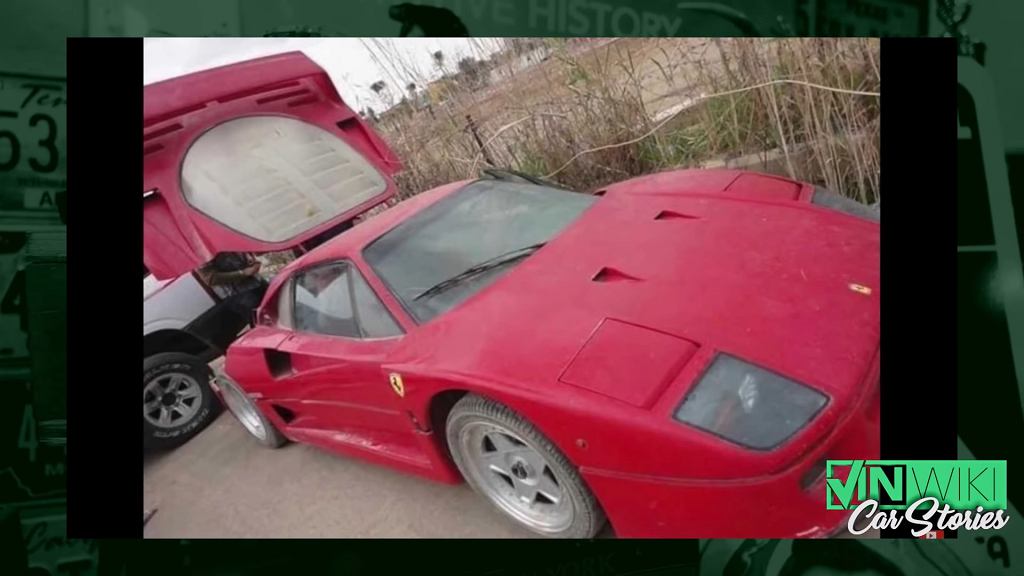 Ютубер нашел брошенный Ferrari F40 в пустыне. Однако он не смог взять его с собой.