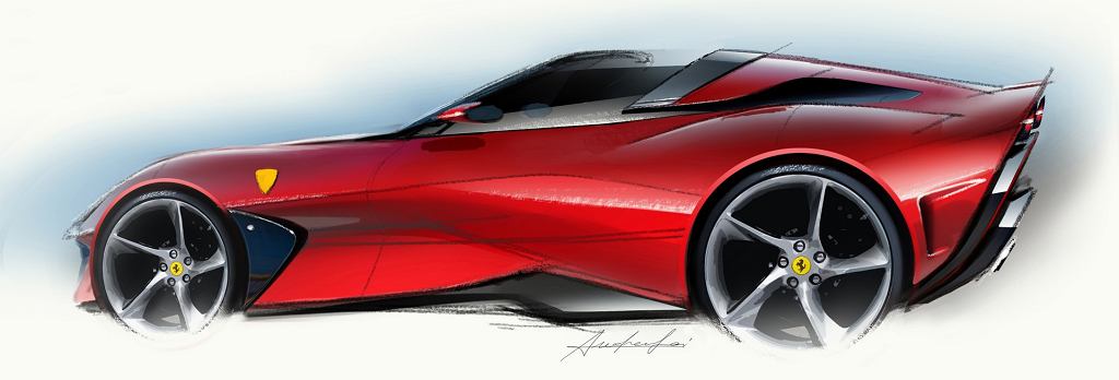 Только одна Феррари такая. СП51 на базе 812 GTS