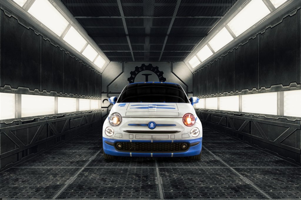 Fiat 500 в стиле «Звездных войн»
