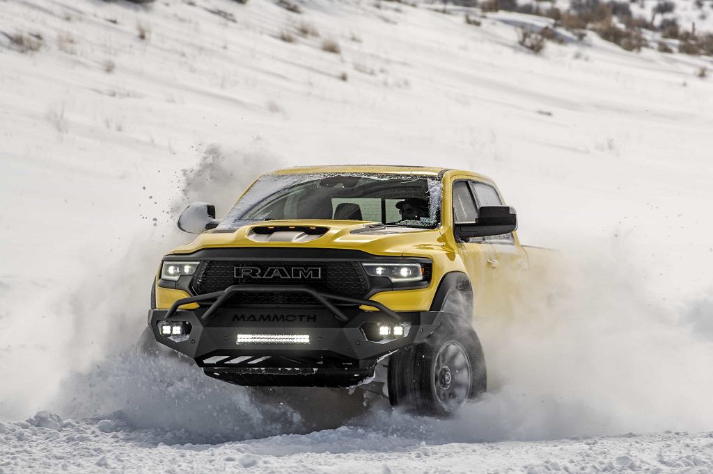 Hennessey Mammoth 1000. RAM 1500 TRX со 1000-сильным двигателем