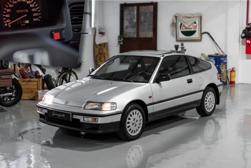Вам нравятся Хонды? Езжай в Лиссабон, твоя машина уже там. Это Honda CRX с пробегом 17 км.