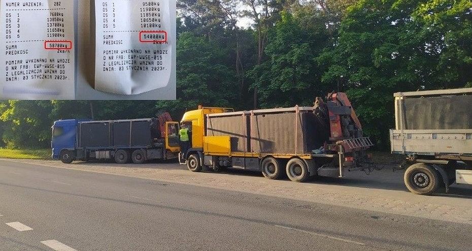 ITD остановило грузовики для проверки. Они везли слишком тяжелые септики, и на этом проблемы не закончились.