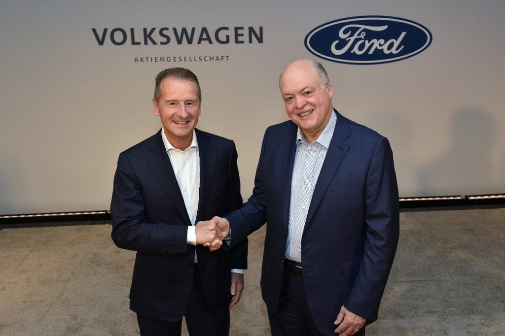 Ford и Volkswagen раскрывают подробности своего сотрудничества. Будет общий электромобиль