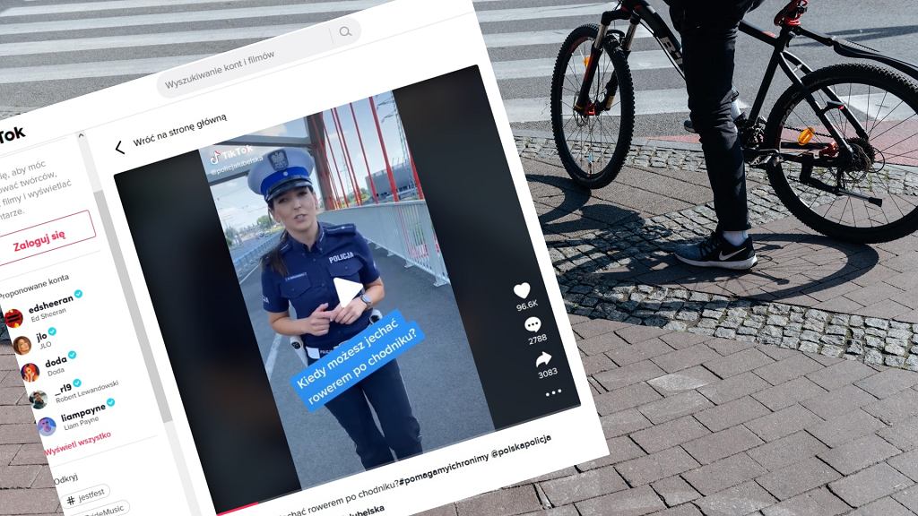 А страх ездить по улице? Полиция разместила видео в TikTok, и началась буря
