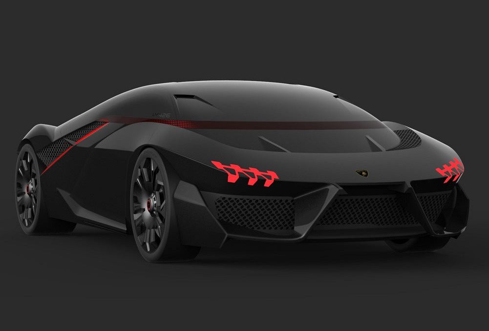 Галерея | Поляк проектирует Lamborghini будущего