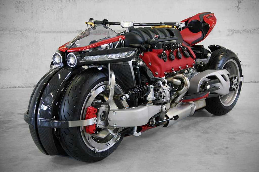 Лазарет LM847 | Сумасшедший квадроцикл с двигателем V8
