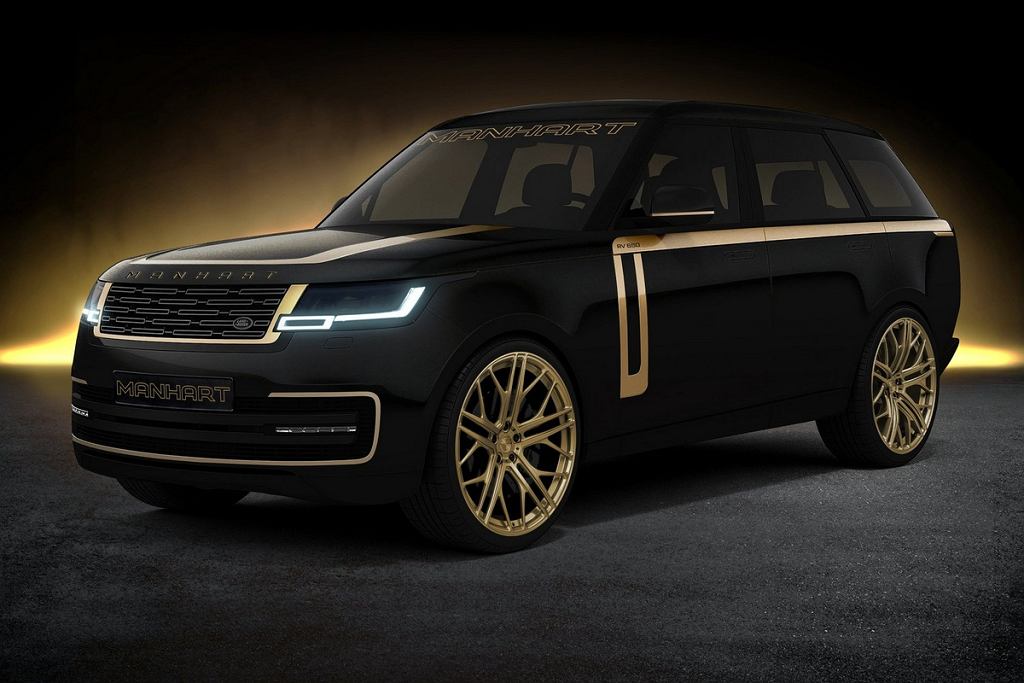 Range Rover, усыпанный золотом. Только для клиентов из Ближнего Востока