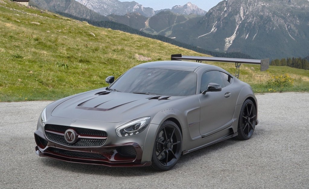 Тюнинг | Мансори AMG GT S | Это крыло можно увидеть даже из космоса.