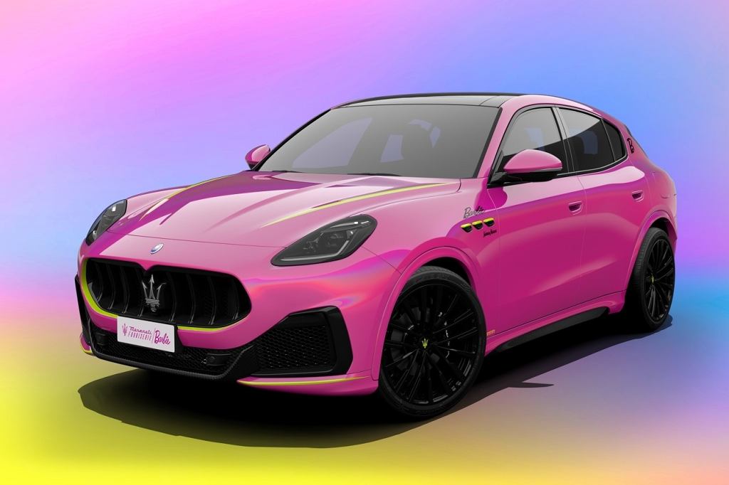 Maserati смотрит на мир через розовые очки. Это Грекаль для Барби