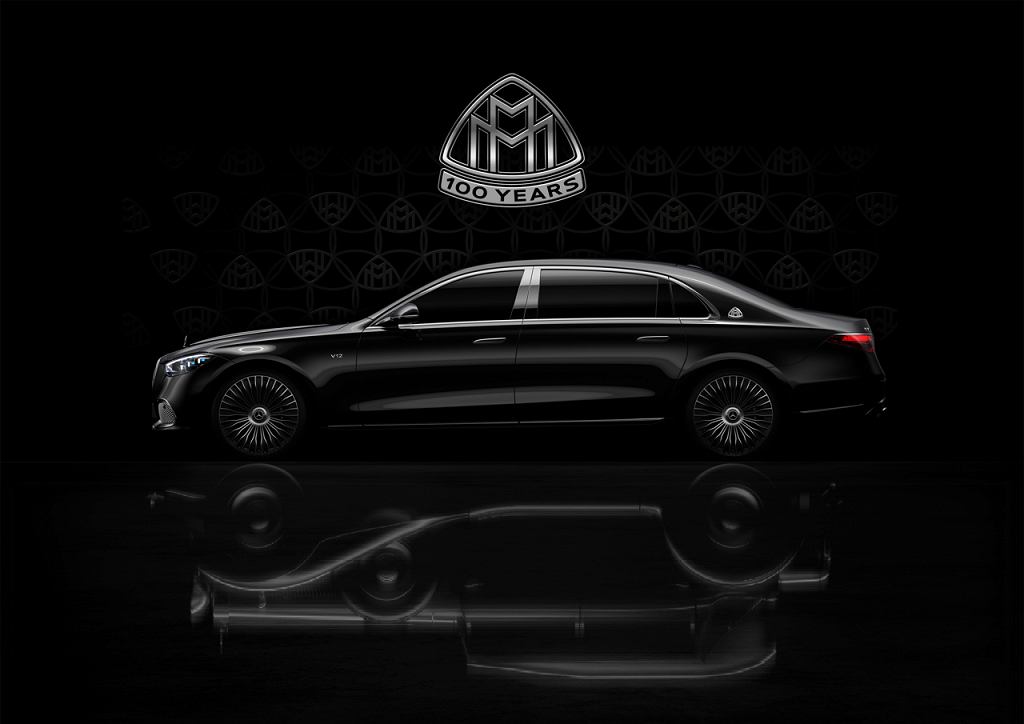 Mercedes выпустил тизер флагманского Maybach к 100-летию суббренда