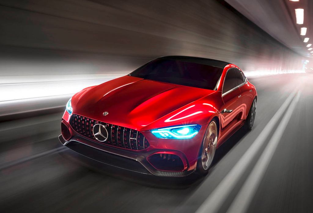 Женевский салон 2017 | Концепт Mercedes-AMG GT | Порше может бояться