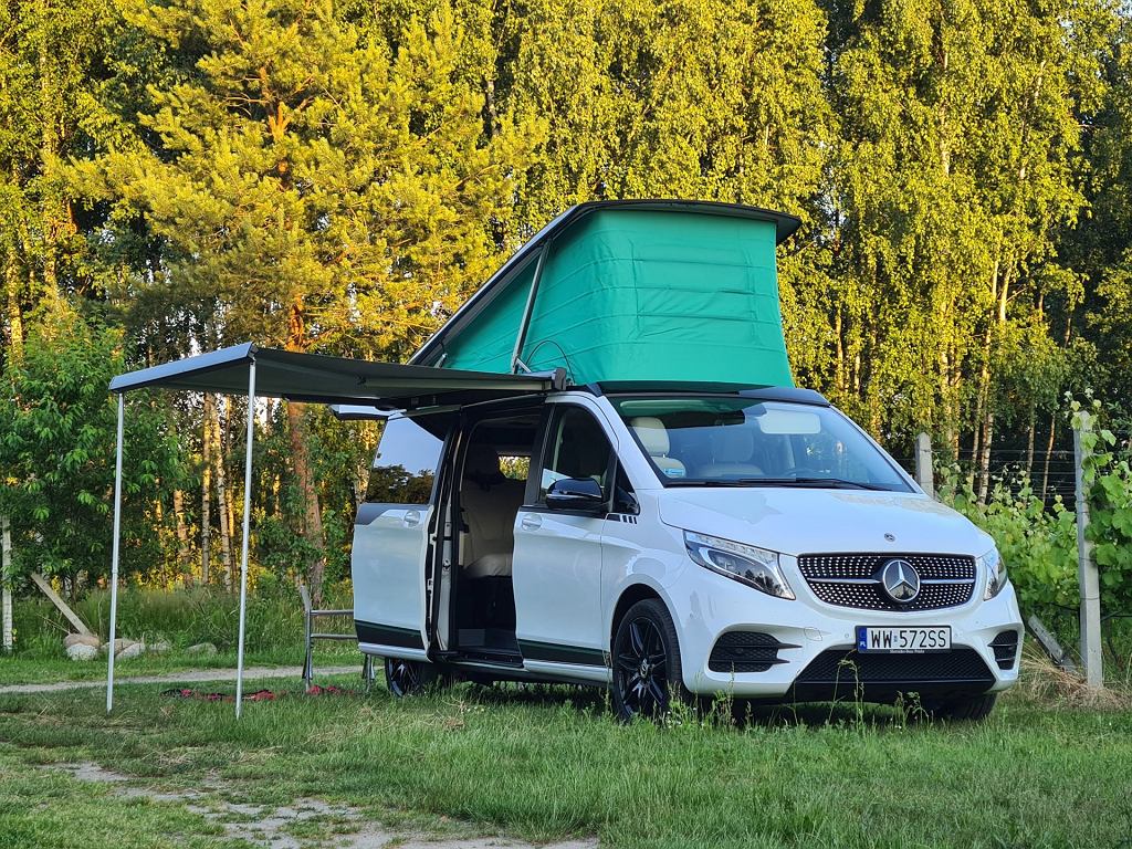 Мнения Moto.pl: Mercedes-Benz Vito Marco Polo 300d. Оставьте детей дома