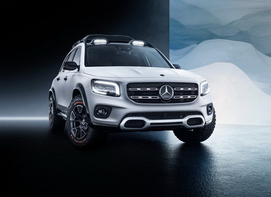 Mercedes GLB Concept – время совершенно нового внедорожника. И это действительно большой внедорожник