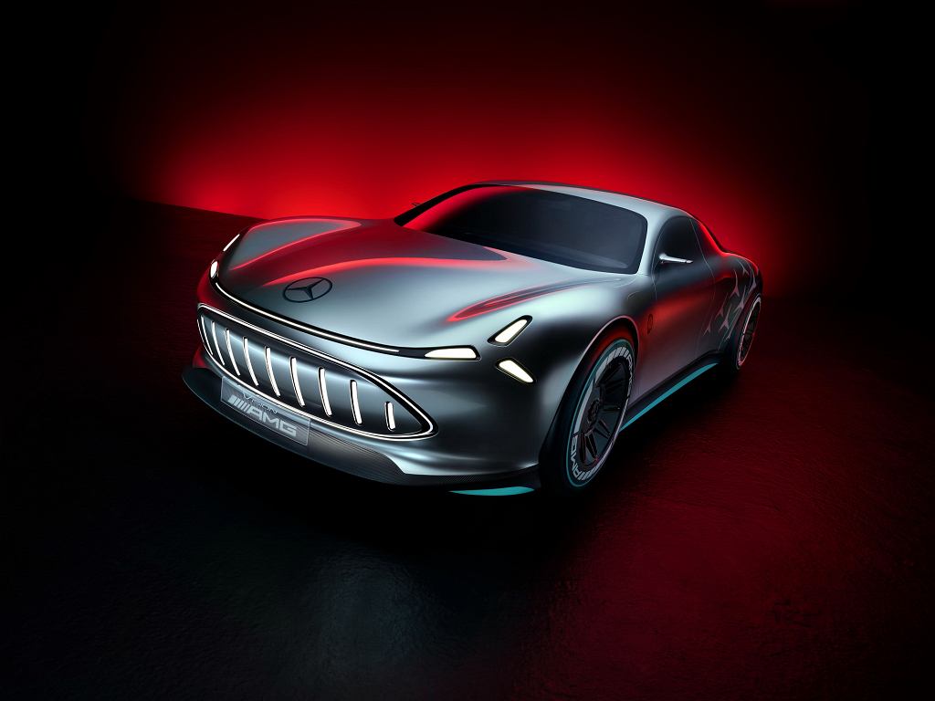 Mercedes показал новую концептуальную модель. Предполагается, что он станет конкурентом Porsche Taycan.