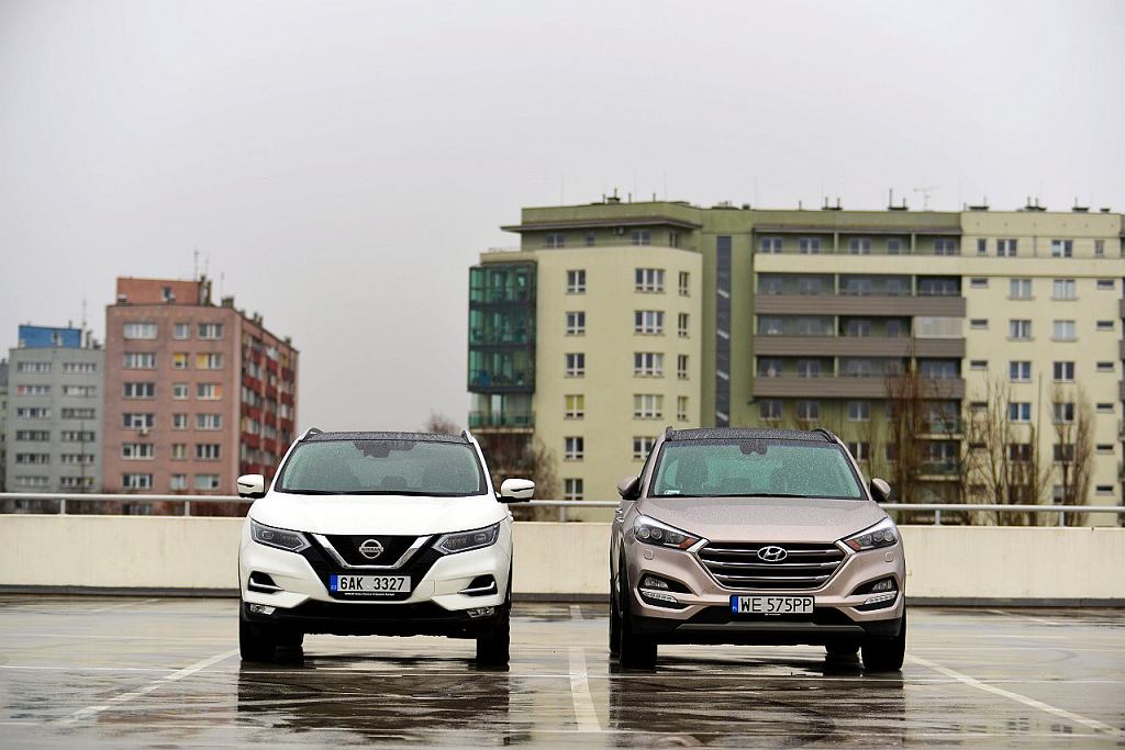 Nissan Qashqai 1.6 dCi в сравнении. Hyundai Tucson 2.0 CRDi – дуэль на вершине