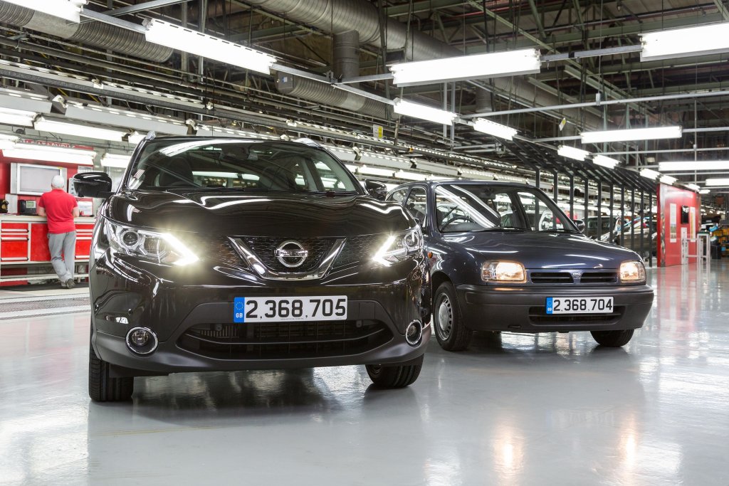 Nissan Qashqai — самый производимый автомобиль Nissan в Европе.