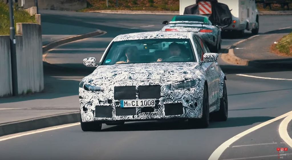 Новый BMW M3 бушует по Нюрбургрингу. У нас есть фильм
