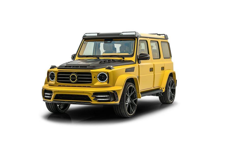 Самый смешной G-класс от Mansory. Напоминает кирпичик Лего