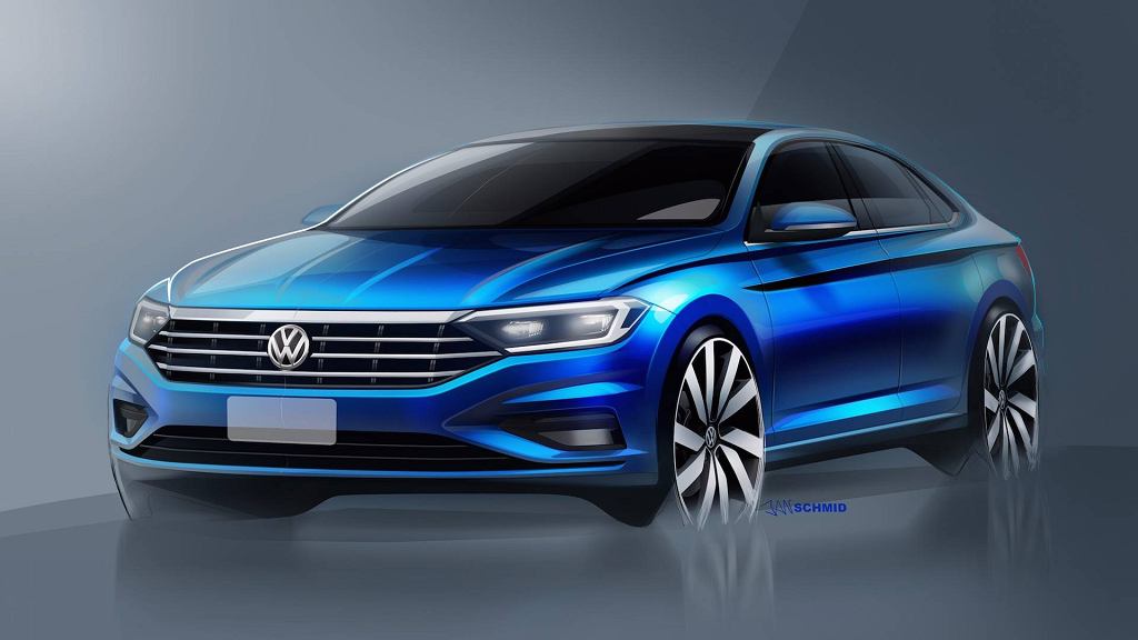 Скоро появится новый Volkswagen Jetta. Он будет похож на Пассат.