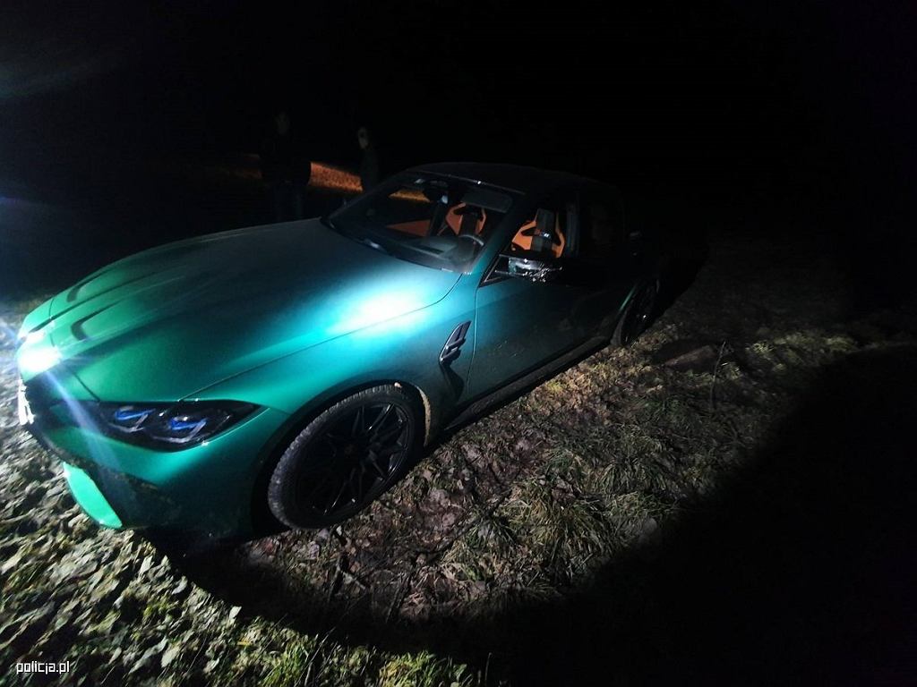 Полиция вернула машину. Стоимость BMW M3 составляет около 600 000 злотых. злотый