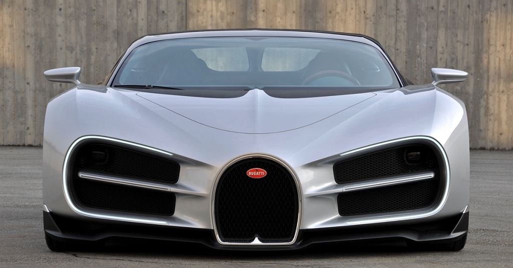 Галерея | Bugatti Chiron должен был выглядеть совершенно по-другому