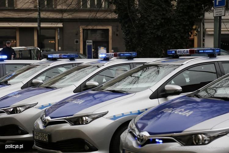Краковская полиция пересядет на новые полицейские машины