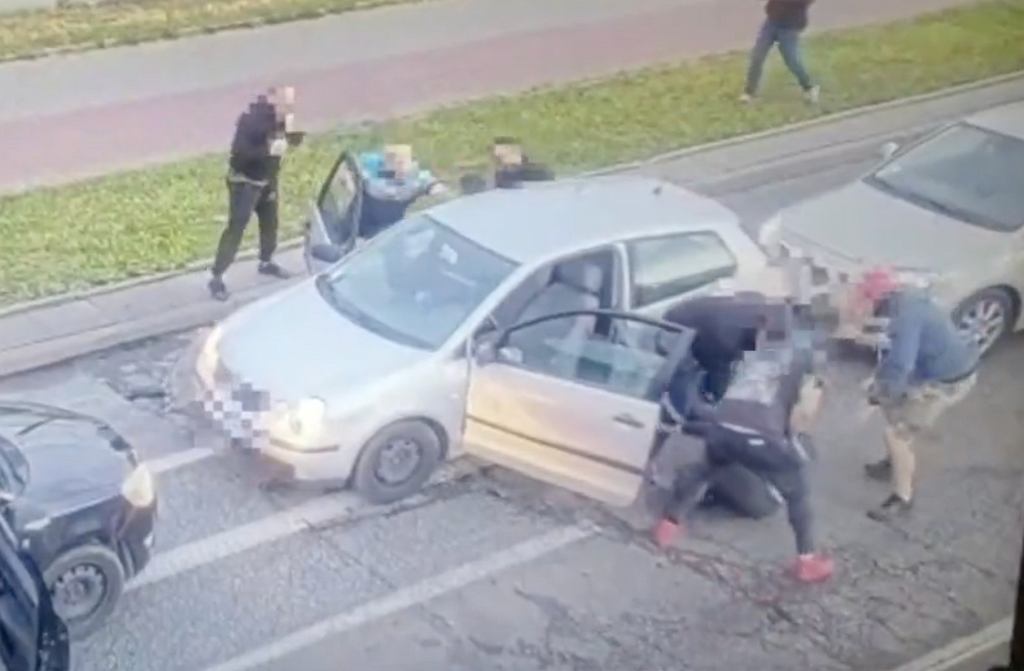 «Ожел» атаковал Варшаву. Действия полиции по задержанию угонщиков впечатляют [ВИДЕО]