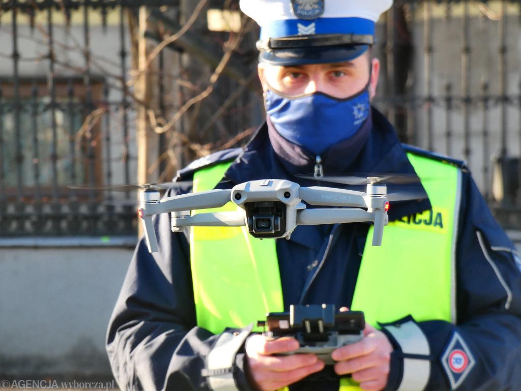 Дроны на службе в полиции. Зарубежные СМИ приводят пример Польши