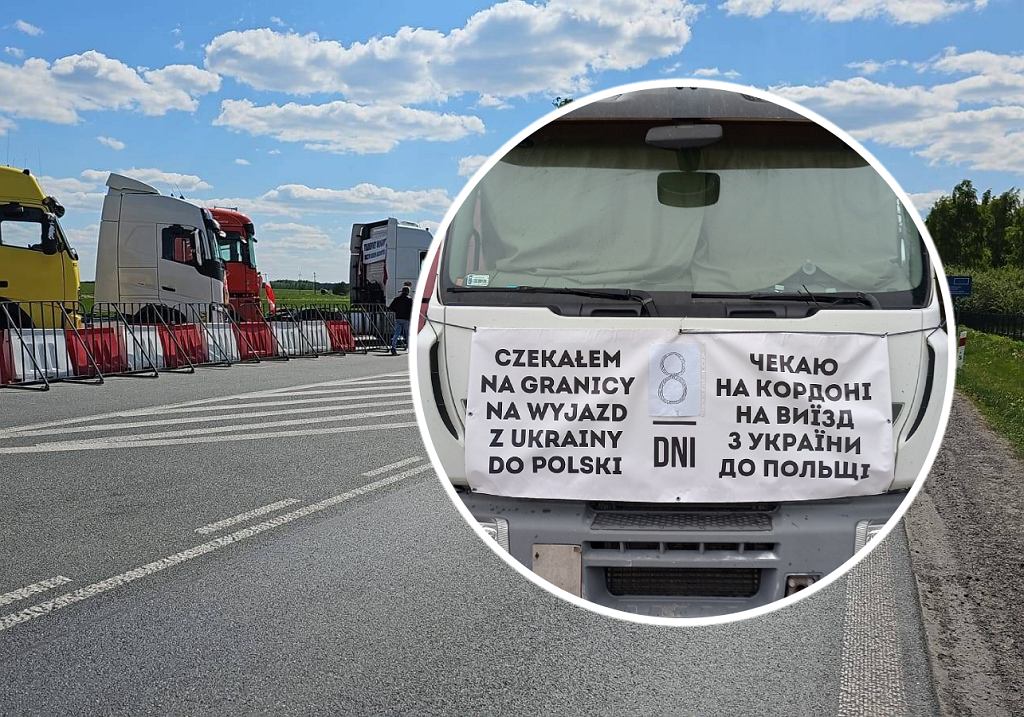 Большой протест перевозчиков. В полдень перекроют границу с Украиной