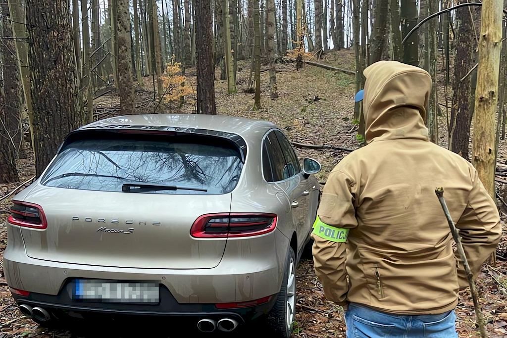 Опять же это количество украденных автомобилей в Польше
