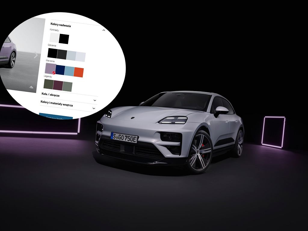 У Porsche Macan самый странный конфигуратор, который я когда-либо видел. И мне нравится это